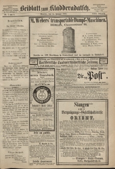 Kladderadatsch, 22. Jahrgang, 14. Februar 1869, Nr. 7/8 (Beiblatt)