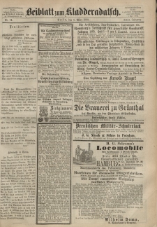 Kladderadatsch, 22. Jahrgang, 7. März 1869, Nr. 11 (Beiblatt)