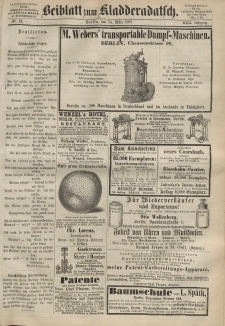 Kladderadatsch, 22. Jahrgang, 14. März 1869, Nr. 12 (Beiblatt)