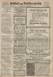 Kladderadatsch, 22. Jahrgang, 4. April 1869, Nr. 16 (Beiblatt)
