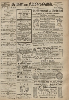 Kladderadatsch, 22. Jahrgang, 2. Mai 1869, Nr. 20 (Beiblatt)