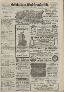 Kladderadatsch, 22. Jahrgang, 30. Mai 1869, Nr. 25 (Beiblatt)