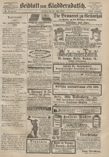 Kladderadatsch, 22. Jahrgang, 27. Juni 1869, Nr. 29/30 (Beiblatt)