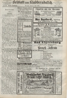 Kladderadatsch, 22. Jahrgang, 11. Juli 1869, Nr. 32 (Beiblatt)