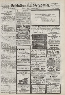 Kladderadatsch, 22. Jahrgang, 3. Oktober 1869, Nr. 46 (Beiblatt)