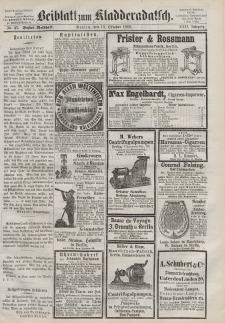 Kladderadatsch, 22. Jahrgang, 10. Oktober 1869, Nr. 47 (Beiblatt)