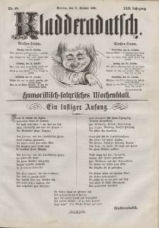 Kladderadatsch, 22. Jahrgang, 17. Oktober 1869, Nr. 48