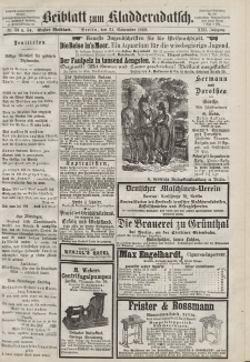 Kladderadatsch, 22. Jahrgang, 21. November 1869, Nr. 53/54 (Beiblatt)
