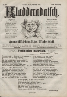 Kladderadatsch, 22. Jahrgang, 28. November 1869, Nr. 55