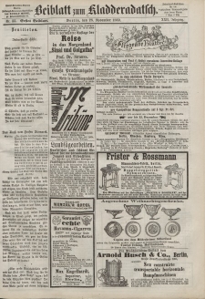 Kladderadatsch, 22. Jahrgang, 28. November 1869, Nr. 55 (Beiblatt)