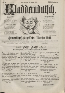 Kladderadatsch, 23. Jahrgang, 16. Januar 1870, Nr. 3