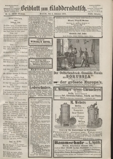 Kladderadatsch, 23. Jahrgang, 6. Februar 1870, Nr. 6 (Beiblatt)