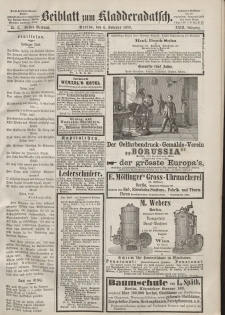 Kladderadatsch, 23. Jahrgang, 6. Februar 1870, Nr. 6 (Beiblatt)