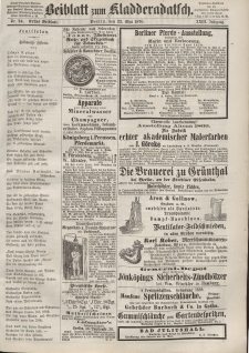 Kladderadatsch, 23. Jahrgang, 22. Mai 1870, Nr. 24 (Beiblatt)