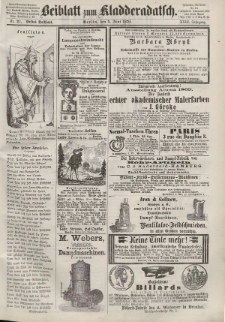 Kladderadatsch, 23. Jahrgang, 5. Juni 1870, Nr. 26 (Beiblatt)