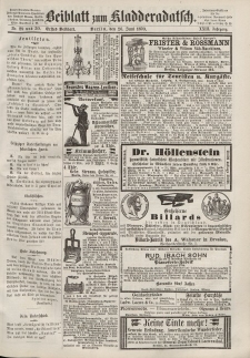 Kladderadatsch, 23. Jahrgang, 26 Juni 1870, Nr. 29/30 (Beiblatt)