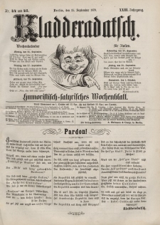 Kladderadatsch, 23. Jahrgang, 25. September 1870, Nr. 44/45
