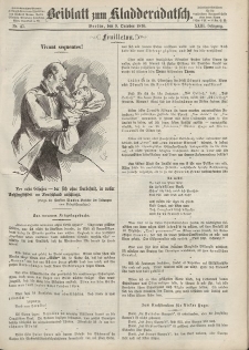 Kladderadatsch, 23. Jahrgang, 9. Oktober 1870, Nr. 47 (Beiblatt)