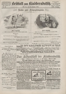 Kladderadatsch, 23. Jahrgang, 16. Oktober 1870, Nr. 48 (Beiblatt)