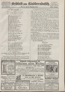 Kladderadatsch, 23. Jahrgang, 13. November 1870, Nr. 52/53 (Beiblatt)