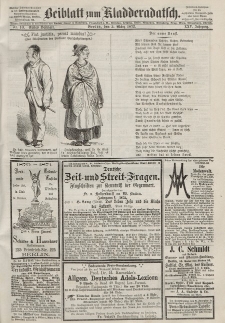 Kladderadatsch, 25. Jahrgang, 3. März 1872, Nr. 10 (Beiblatt)