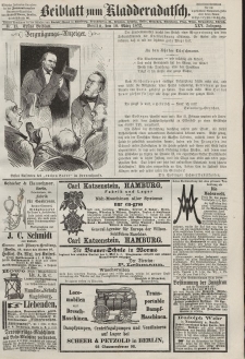 Kladderadatsch, 25. Jahrgang, 10. März 1872, Nr. 11 (Beiblatt)