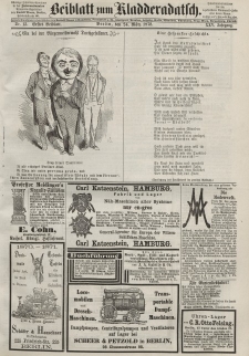 Kladderadatsch, 25. Jahrgang, 24. März 1872, Nr. 13 (Beiblatt)