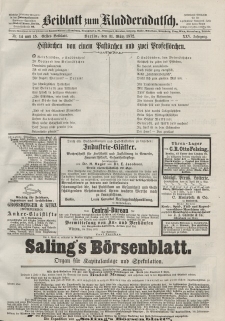 Kladderadatsch, 25. Jahrgang, 31. März 1872, Nr. 14/15 (Beiblatt)