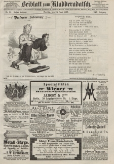Kladderadatsch, 25. Jahrgang, 23. Juni 1872, Nr. 28 (Beiblatt)