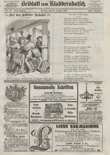 Kladderadatsch, 25. Jahrgang, 20. Oktober 1872, Nr. 48 (Beiblatt)