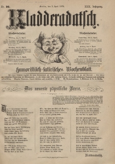 Kladderadatsch, 29. Jahrgang, 2. April 1876, Nr. 16