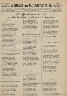 Kladderadatsch, 29. Jahrgang, 15. Oktober 1876, Nr. 48 (Beiblatt)