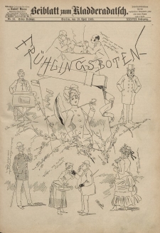 Kladderadatsch, 38. Jahrgang, 19. April 1885, Nr. 18 (Beiblatt)