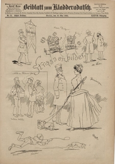 Kladderadatsch, 38. Jahrgang, 10. Mai 1885, Nr. 21 (Beiblatt)