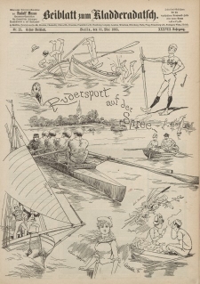 Kladderadatsch, 38. Jahrgang, 31. Mai 1885, Nr. 25 (Beiblatt)