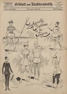 Kladderadatsch, 38. Jahrgang, 21. Juni 1885, Nr. 28 (Beiblatt)