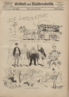 Kladderadatsch, 38. Jahrgang, 28. Juni 1885, Nr. 29/30 (Beiblatt)