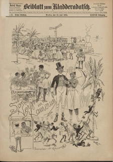 Kladderadatsch, 38. Jahrgang, 19. Juli 1885, Nr. 33 (Beiblatt)