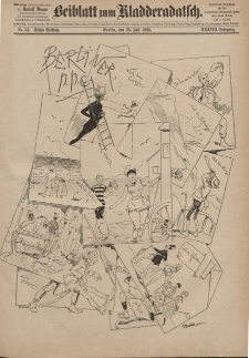 Kladderadatsch, 38. Jahrgang, 26. Juli 1885, Nr. 34 (Beiblatt)