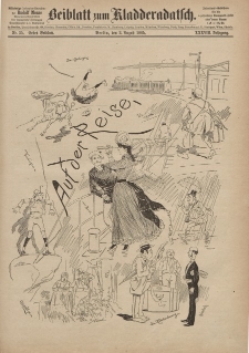 Kladderadatsch, 38. Jahrgang, 2. August 1885, Nr. 35 (Beiblatt)