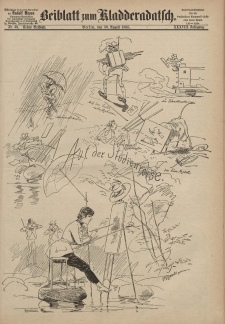 Kladderadatsch, 38. Jahrgang, 30. August 1885, Nr. 40 (Beiblatt)