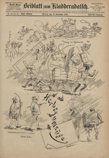 Kladderadatsch, 38. Jahrgang, 27. September 1885, Nr. 44/45 (Beiblatt)