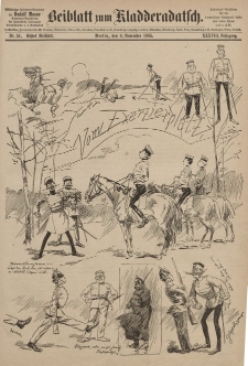 Kladderadatsch, 38. Jahrgang, 8. November 1885, Nr. 51 (Beiblatt)