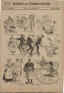 Kladderadatsch, 38. Jahrgang, 15. November 1885, Nr. 52 (Beiblatt)