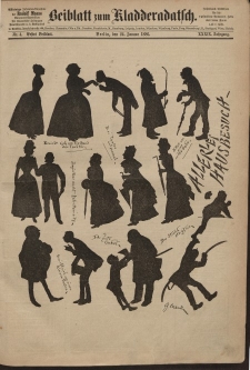 Kladderadatsch, 39. Jahrgang, 24. Januar 1886, Nr. 4 (Beiblatt)