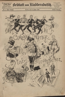 Kladderadatsch, 39. Jahrgang, 31. Januar 1886, Nr. 5 (Beiblatt)