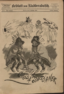 Kladderadatsch, 39. Jahrgang, 14. Februar 1886, Nr. 7 (Beiblatt)