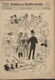 Kladderadatsch, 39. Jahrgang, 7. März 1886, Nr. 11 (Beiblatt)