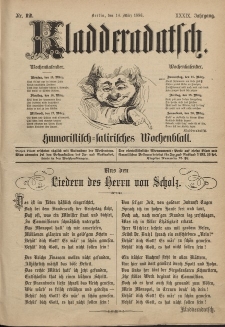 Kladderadatsch, 39. Jahrgang, 14. März 1886, Nr. 12