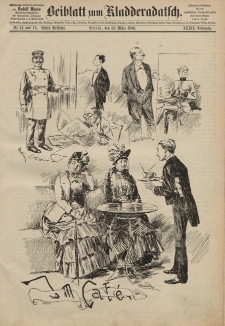 Kladderadatsch, 39. Jahrgang, 28. März 1886, Nr. 14/15 (Beiblatt)